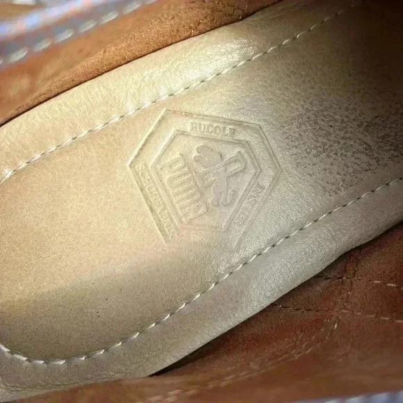 Rudolf Dassler Schuhfabrik by PUMA Sneakers Lace Up blue Leather 8 - Picture 5 of 8